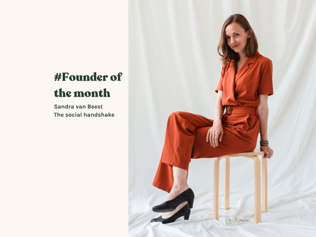Founder of the Month: Sandra van Beest and The Social Handshake