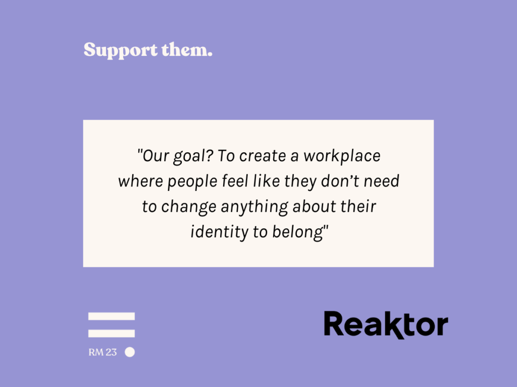 Role Model Campaign 2023: Reaktor